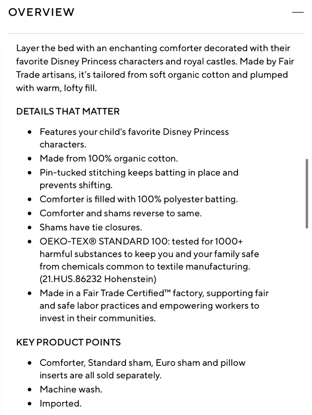 Disney Princess Castles Comforter- Pottery Barn Kids